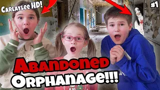 HAUNTED EXPLORE with @Carlaylee JEFF THE KILLER  AT THE ABANDONED ORPHANAGE!