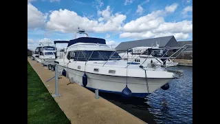 Fairline Turbo 36 ‘Mirabella’ for sale at Norfolk Yacht Agency