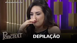 Kéfera foi reconhecida no meio de uma depilação