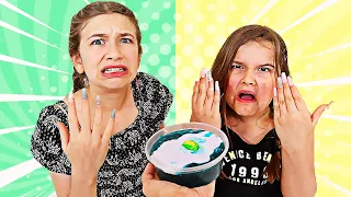 FIX THIS SLIME WITH LONG NAILS CHALLENGE  | JKrew