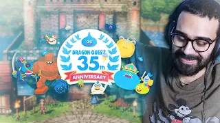 PROBABILMENTE PIANGERÒ! (35° Anniversario di DRAGON QUEST!) | Reaction con Dario Moccia