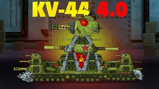 Советский монстр КВ-44 4.0 - Мультики про танки