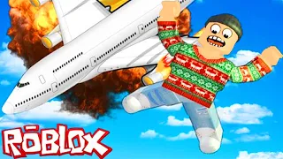 UNSER FLUGZEUG STÜRZT AB! | Sad Roblox Story