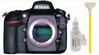 Sensor Cleaning Nikon Full Frame DSLR DIY