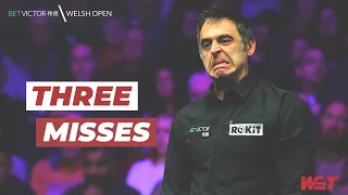 Ronnie O'Sullivan LOSES Frame On Three Miss Rule 😳 | 2023 BetVictor Welsh Open