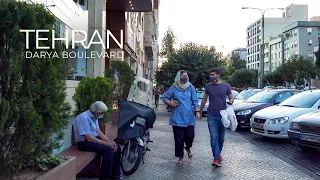 TEHRAN 2021 - Evening Walk on Darya Boulevard / تهران، بلوار دریا