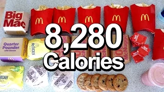 2016 Olympic Cheat Meal Challenge (Sawan Serasinghe's McD's Feast)