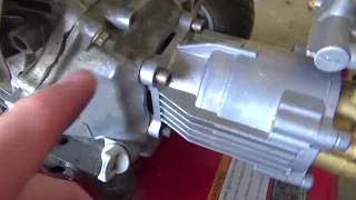 How To Replace Pressure Washer Water Pump (Part 2)