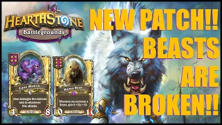 Best Beast Build For New Patch! | Hearthstone Battlegrounds