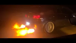 Mk6 gti holding flames