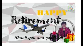 Retirement Farewell Video Message for my Ma'am Emma