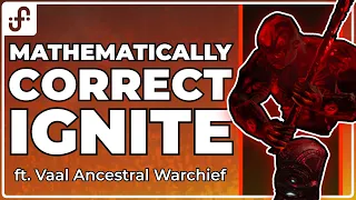 Calculating the Best Ignite Skill - Warchief Ignite Showcase [PoE 3.21]