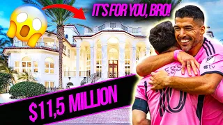 LUIS SUAREZ SPENDS $11.5 MILLION TO BECOME MESSI'S NEIGHBOR 😱 This is how they live in Miami!