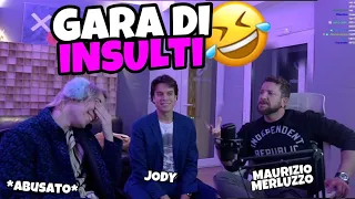 SFIDA DI INSULTI DAL VIVO CON MAURIZIO MERLUZZO!!🤬🎪 La Rivincita *riperdita*