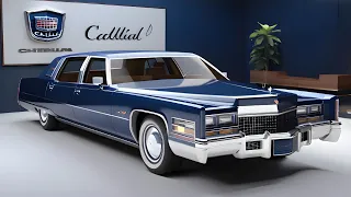 WOW! The Cadillac Fleetwood Brougham 2025 Model Unveiled: First Look!