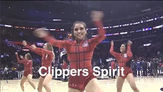 Clippers Spirit (Los Angeles Clippers Dancers) - NBA Dancers - 11/3/2019 dance performance