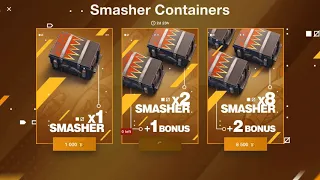 Opening 3 smasher crates