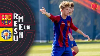 RESUMEN: FC Barcelona vs Gimnastic Manresa Juvenil B U18 2024