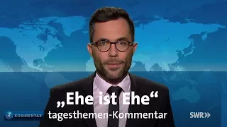 Kommentar zur Ehe für alle