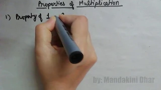 Properties of multiplication of Rational Numbers