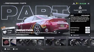 NFS Unbound | Mitsubishi Eclipse GSX is Amazingly Fast in A+ | 269 A+ GRIP BUILD (R34 Engine Swap)