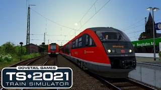 Let´s Play Train Simulator 2021 BR 642 [N051] RB54 am Abend Teil 2