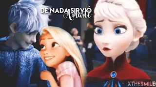 De nada sirvió amarte 💔😢 Jack y Elsa ft. Rapunzel