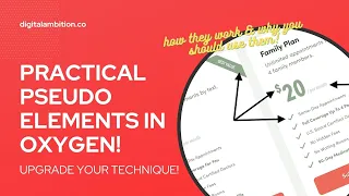 PRACTICAL Pseudo Elements in Oxygen (::before & ::after)