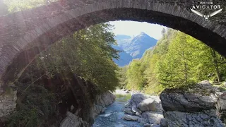 Drone Avigator - 4k Val Lavizzara, Valle Maggia Ticino Switzerland