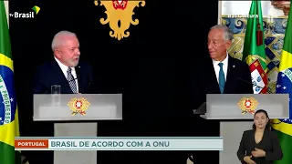 Em Portugal, presidente Lula volta a comentar guerra na Ucrânia e critica taxa de juros no Brasil