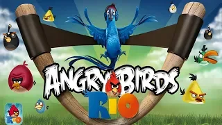 Angry Birds Rio птичек выкрали и вывезли в Бразилию! Они на это ОЧЕНЬ Разозлились:)