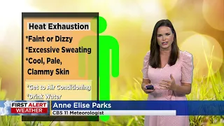 How to recognize signs of heat exhaustion