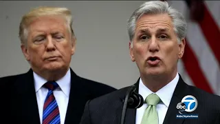 Listen: Audio of House GOP leader Kevin McCarthy saying Trump 'should resign' after Jan. 6 | ABC7