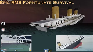 Can I survive the sinking of the RMS Fortunate? Roblox?