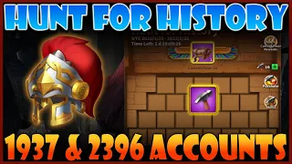 Hunt For History Event on Two Accounts 2396 & 1937 in Rise of Kingdoms