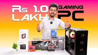 Rs 1 Lakh Gaming & Editing PC Build 2024 | Intel i5-14400F & RTX 4060 🔥