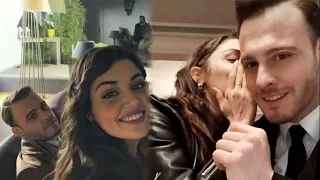 Hande Erçel and Kerem Bursín unleash madness with their last selfie together!