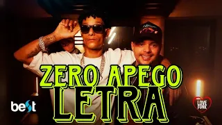 Zero Apego - Grego part. Paulo Pires ( LETRA )