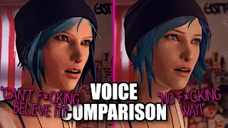 Early Build vs Final Version VOICE COMPARISON | Life is Strange