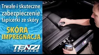 Mleczko do zabezpieczania skóry samochodowej - Skóra Impregnacja | Tenzi Detailer