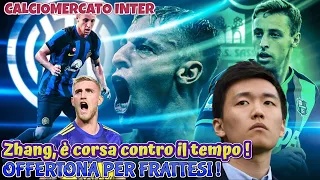 CALCIOMERCATO INTER: Zhang, è corsa contro il tempo ! OFFERTONA PER FRATTESI !