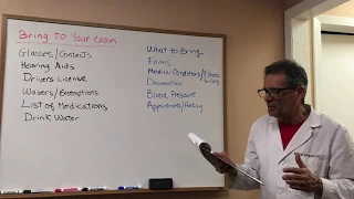 Preparing for your DOT/CDL Medical Exam (2020)