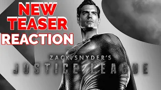 New ZACK SNYDER'S JUSTICE LEAGUE "Superman" Teaser Trailer REACTION: I Frickin Love The Black Suit