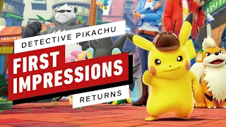 Detective Pikachu Returns: The First Hands-On Preview