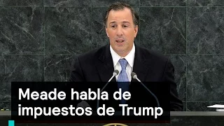 Meade habla de impuestos de Trump - Denise Maerker 10 en punto