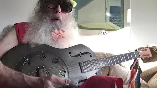 Slide Guitar Epidemic Alley Blues! Messiahsez Is In The Epidemic Alley And Feels Happy And Lucky!!