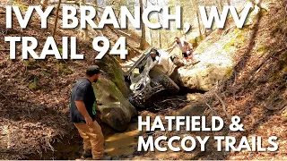 Hatfield & McCoy Trails,  Ivy Branch, WV - Trail 94 review