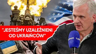 "Jesteśmy uzależnieni od Ukraińców". Amerykański historyk: Pomagamy marginalnie