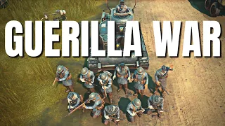 Leading a Guerilla Army in a 24/7 Warfare MMO