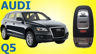 Ауди Ку 5 программирование дубликата чип ключа зажигания в Минске Audi Q5  Smart Key Programming